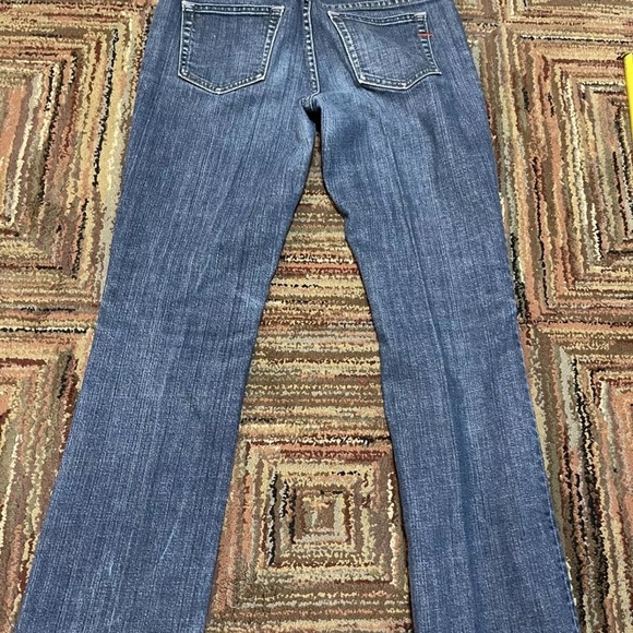 Set Of 2 Womens Gap Jeans Straight And  Skinny Wash Denim Size 4 Black/ Blue - Picture 3 of 8